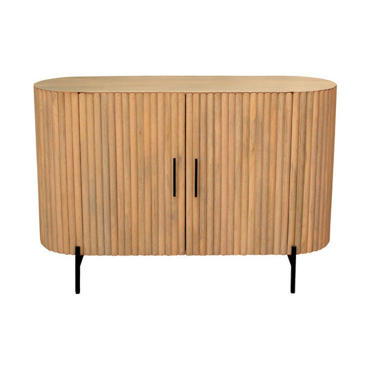 Kommode STRIPE van mangohout – 120 cm