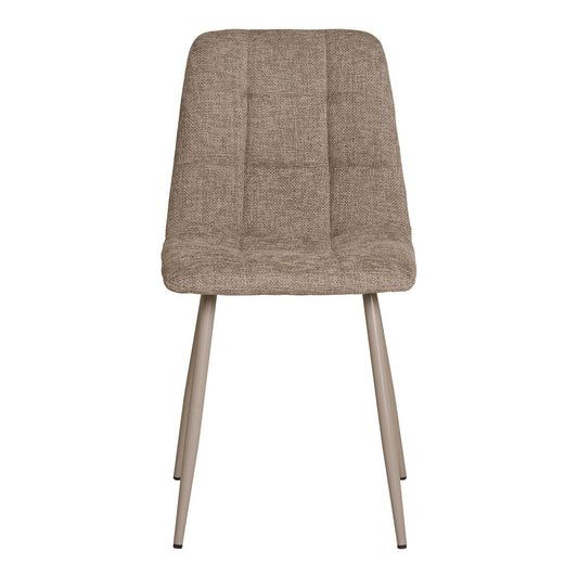 House Nordic Middelfart Eetkamerstoel - Grijs (Set van 2) | 50x38 cm