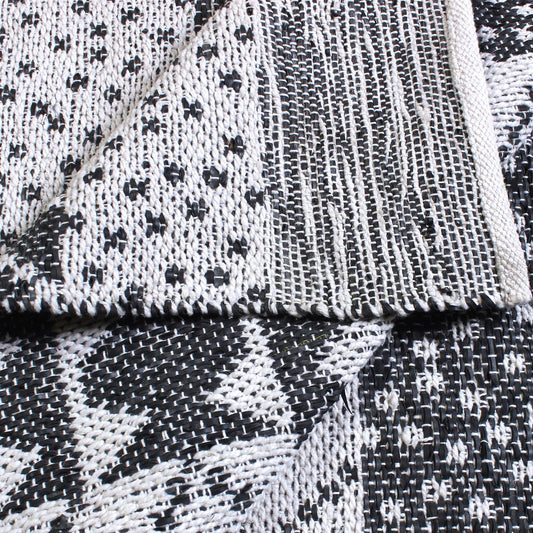 Tapis Zambezi Ivoire/koolstof 160 x 230
