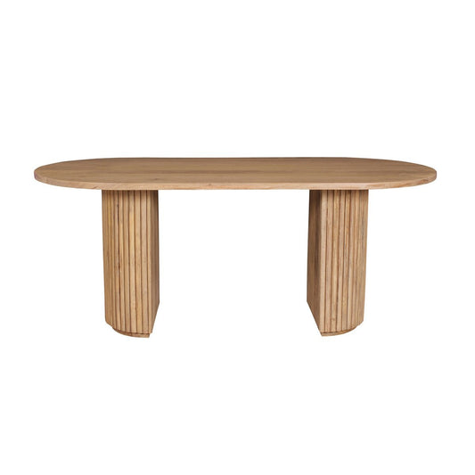 Tom Tailor T-RIBBED TABLE LARGE – eettafel 180 x 90 cm (mangohout)