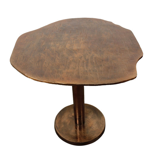 Pole To Pole Eettafel Sycomore L – geïnspireerd op natuurlijke vormen (79 x 79 x — zijaanzicht