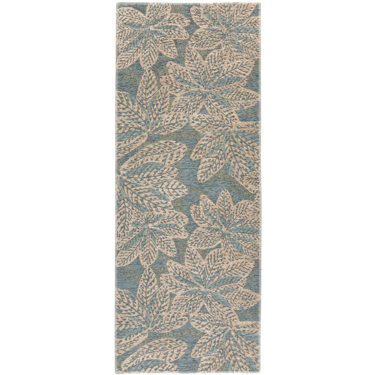 Ariane buiten gerecycled tapijt Staal 80 x 200