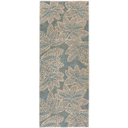 Ariane buiten gerecycled tapijt Staal 80 x 200