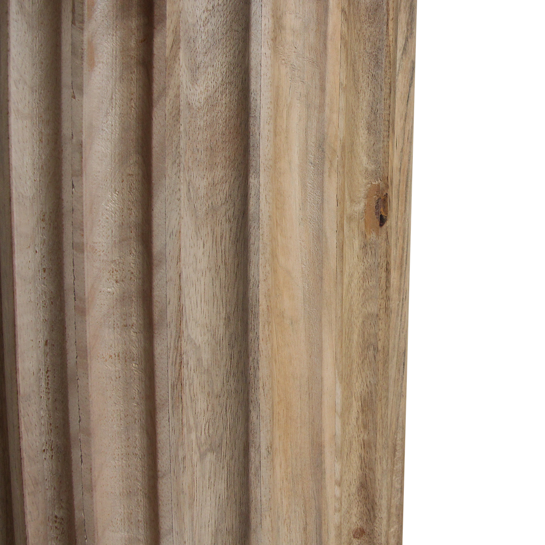 Bullnose bijzettafel naturel 50 cm