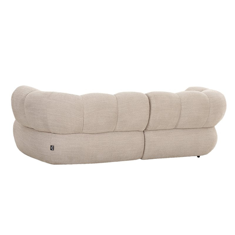 Bank New York 2,5-zits Beige – Pole To Pole — achteraanzicht — MEUBELIER