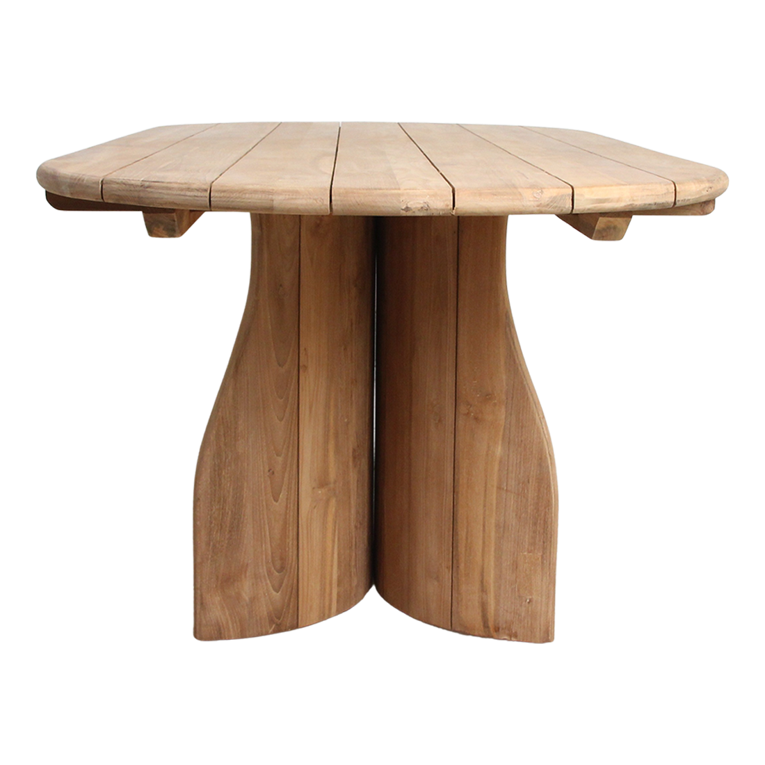 Verano tuintafel 200 cm – Ovale FSC teakhouten buitentafel