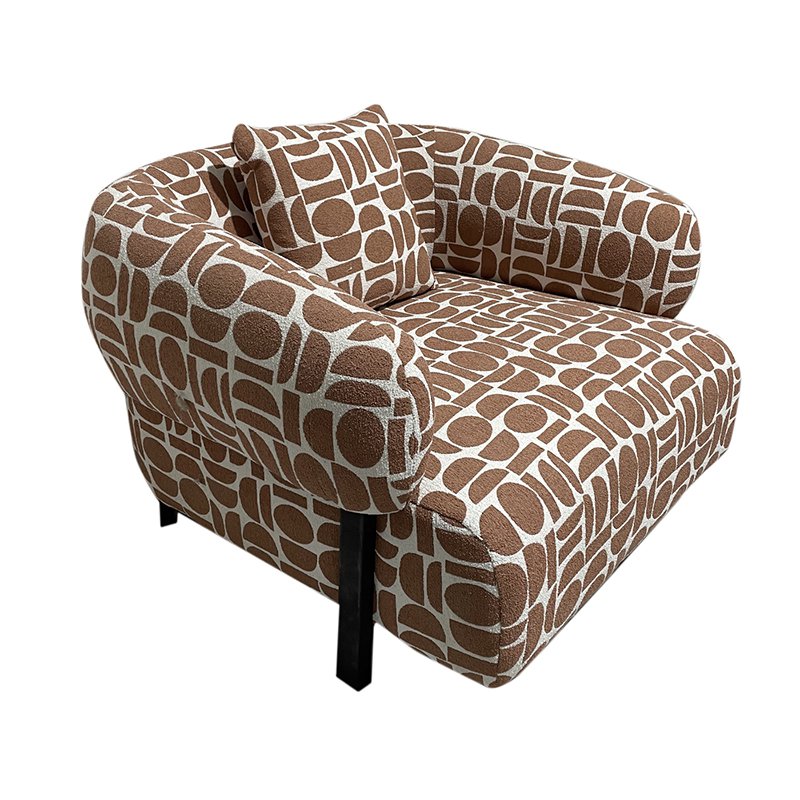 Kathmandu Loungestoel Amon – Terracotta — fauteuil kopen bij MEUBELIER