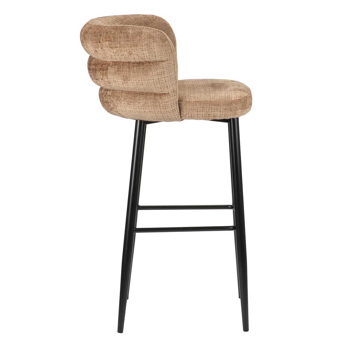 Wolkenbar stoel – Karamel — detailopname — MEUBELIER