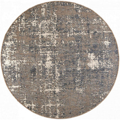 Tapis Catania 2 buiten Grijs Diameter 160 cm