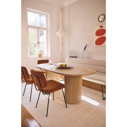 Tom Tailor T-RIBBED TABLE LARGE – eettafel 180 x 90 cm (mangohout)