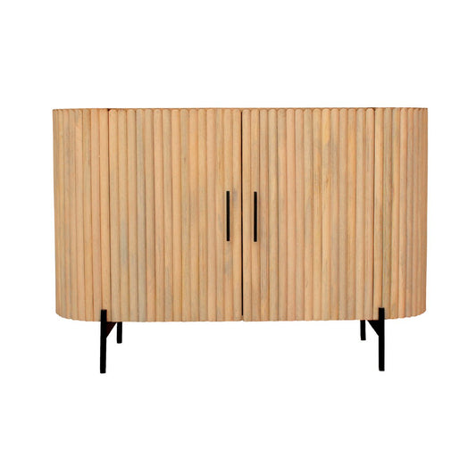 Kommode STRIPE van mangohout – 120 cm