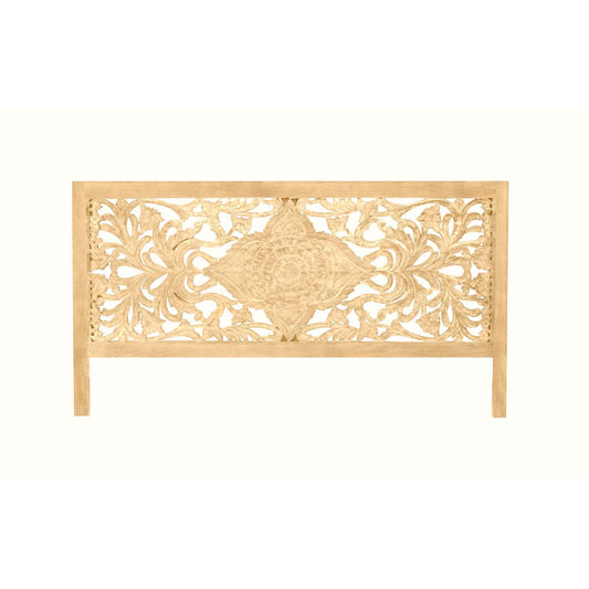 Bed hoofdeinde van mangohout 220 x 120 cm – oosters design