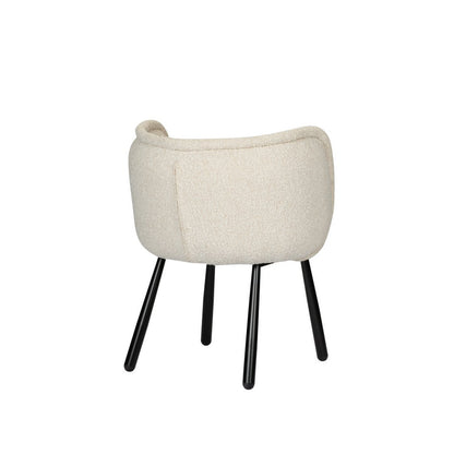 Panda Fauteuil Witte Parel - Pole To Pole — detailopname — MEUBELIER