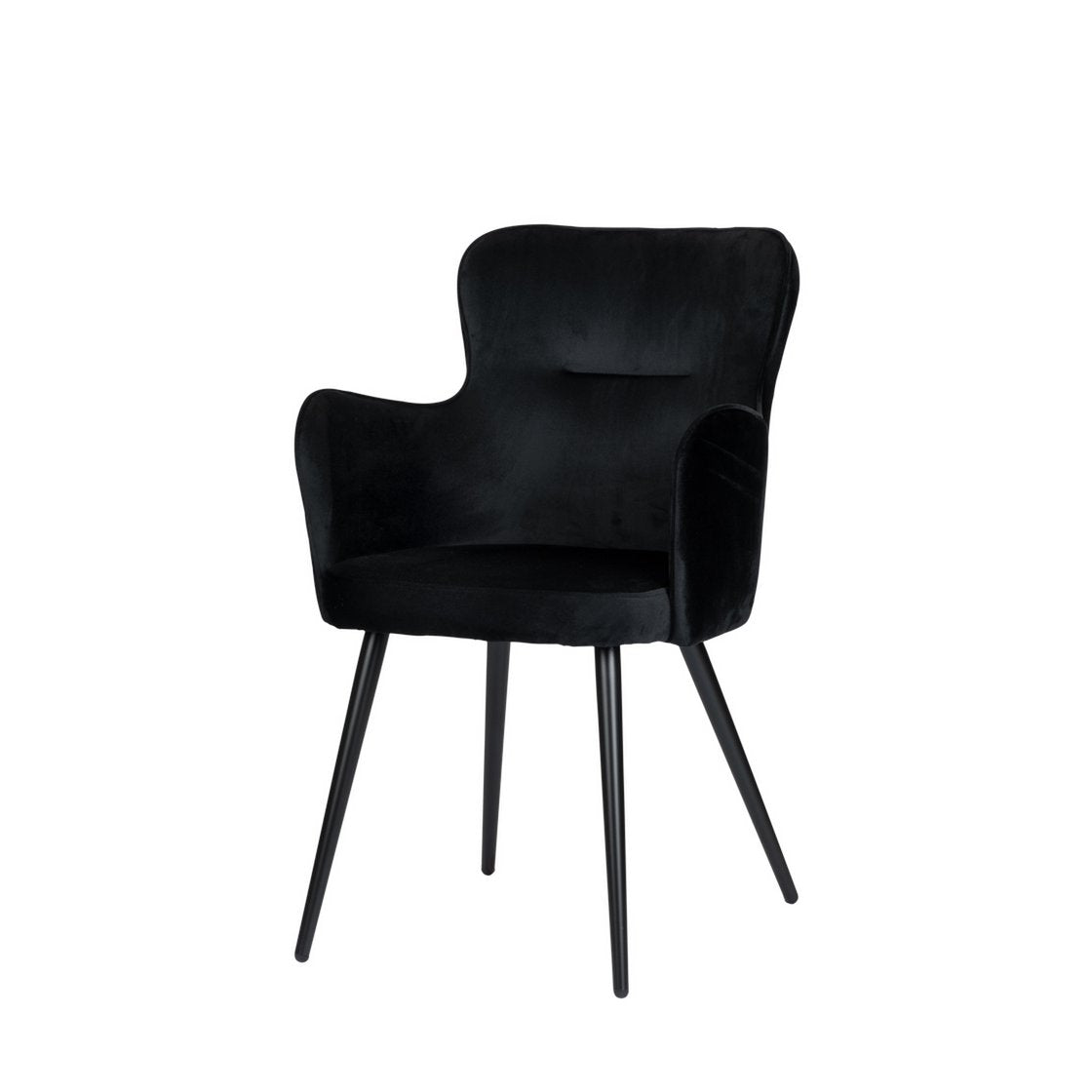 Vleugelstoel Zwart – Set van 2 | Comfort & Design van Pole To Pole — sfeerimpressie — MEUBELIER