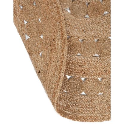 Naturel Patna vloerkleed diameter 120