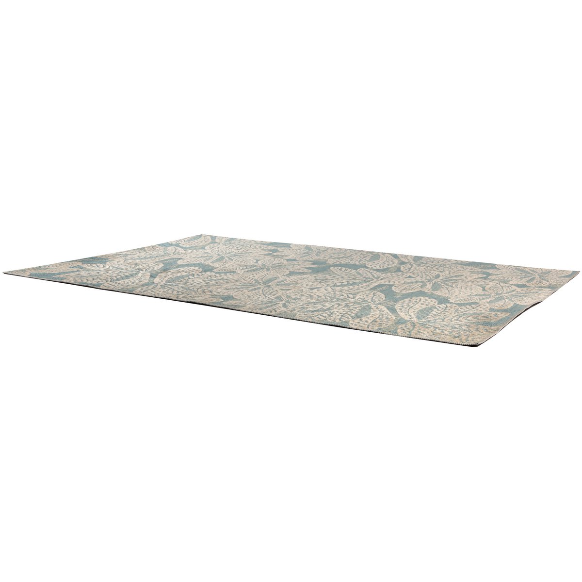 Ariane buiten gerecycled tapijt Staal 160 x 230