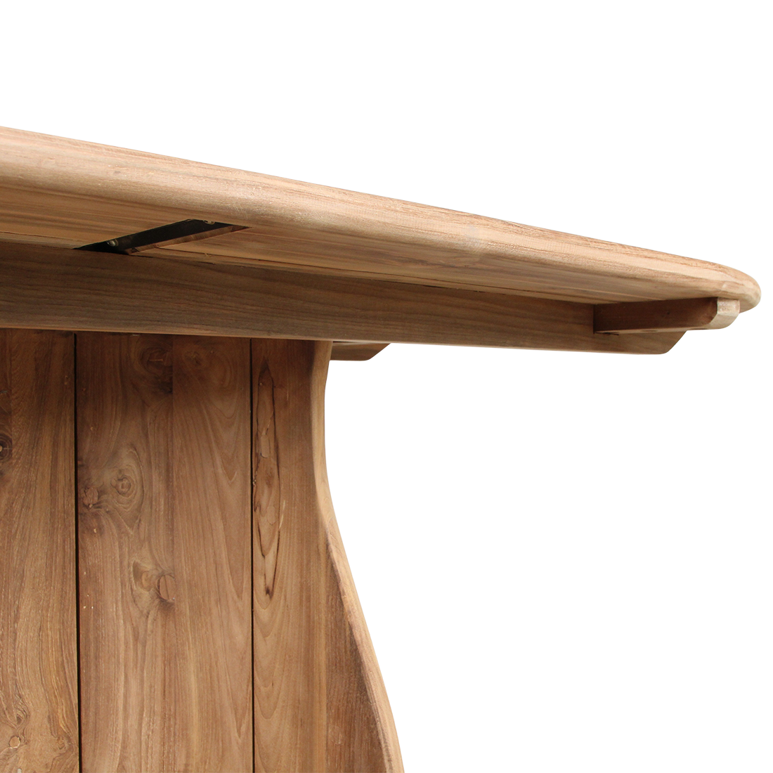 Verano tuintafel 200 cm – Ovale FSC teakhouten buitentafel