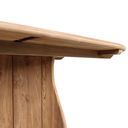Verano tuintafel 200 cm – Ovale FSC teakhouten buitentafel