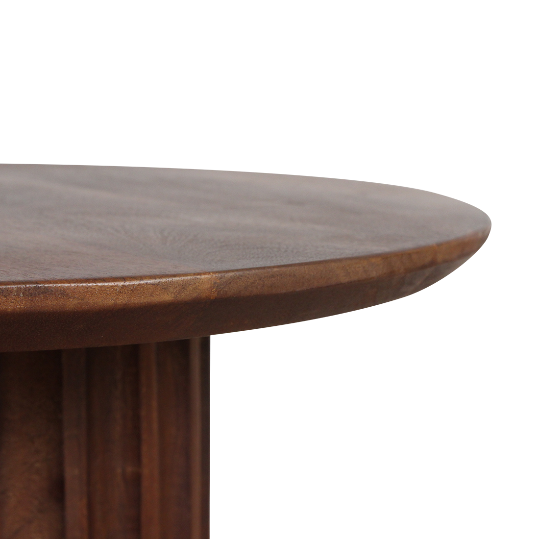 Bullnose bijzettafel bruin 50 cm — sfeerimpressie — MEUBELIER