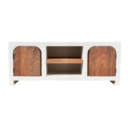 Scandinavisch lowboard met acaciahout – 150 cm