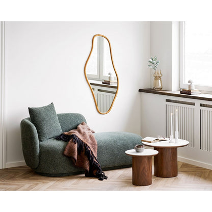 Brandsby Spiegel, grenenhout, naturel, 60x120 cm