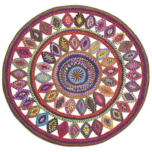 Bowey Vloerkleed Meerkleurig diameter 90