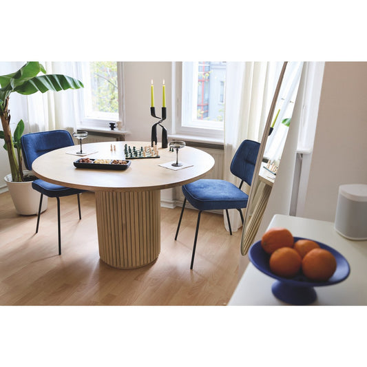 Tom Tailor T-RIBBED ROUND eettafel – 120 x 120 cm, mangohout