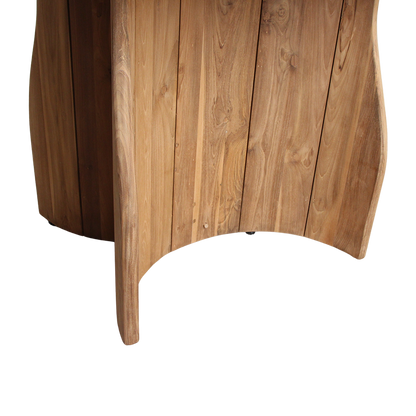 Verano tuintafel 200 cm – Ovale FSC teakhouten buitentafel