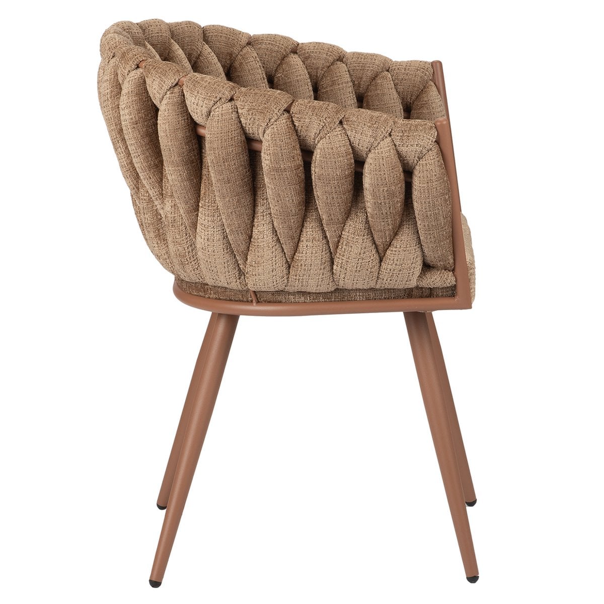 Golfstoel Karamel (Set van 2) – Luxe design en comfort — detailopname — MEUBELIER
