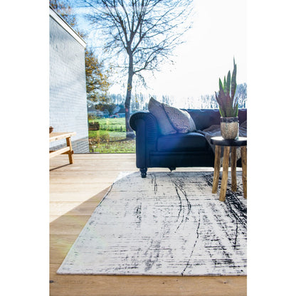 Eco Rug - Metro Black & White - Vloerkleed zwart en wit
