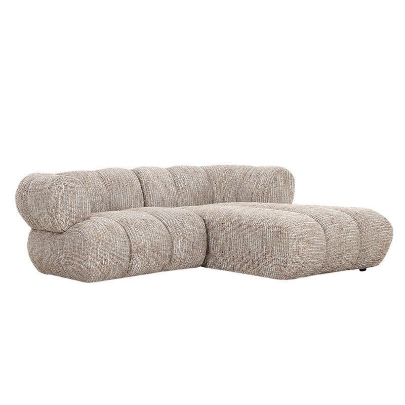 Bank New York 2,5-zits (Rechter Lounge) Coco — zijaanzicht