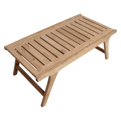 Odin tuintafel/salontafel van teakhout – Scandinavisch en weerbestendig