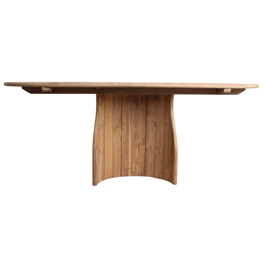 Verano tuintafel 200 cm – Ovale FSC teakhouten buitentafel