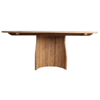 Verano tuintafel 200 cm – Ovale FSC teakhouten buitentafel