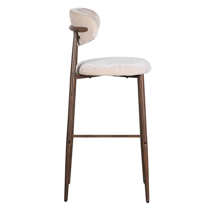 Japandi Bar Chair Tan (set van 2) — detailopname — MEUBELIER