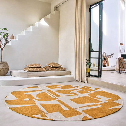 Eco Rug - Curry - Vloerkleed geel
