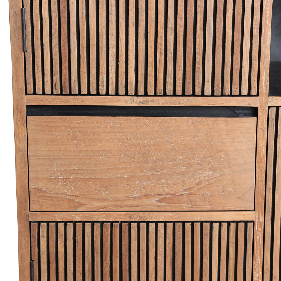 Rhythm teakhouten kast – 90x45x172 cm | Meubelier — maatoverzicht — MEUBELIER