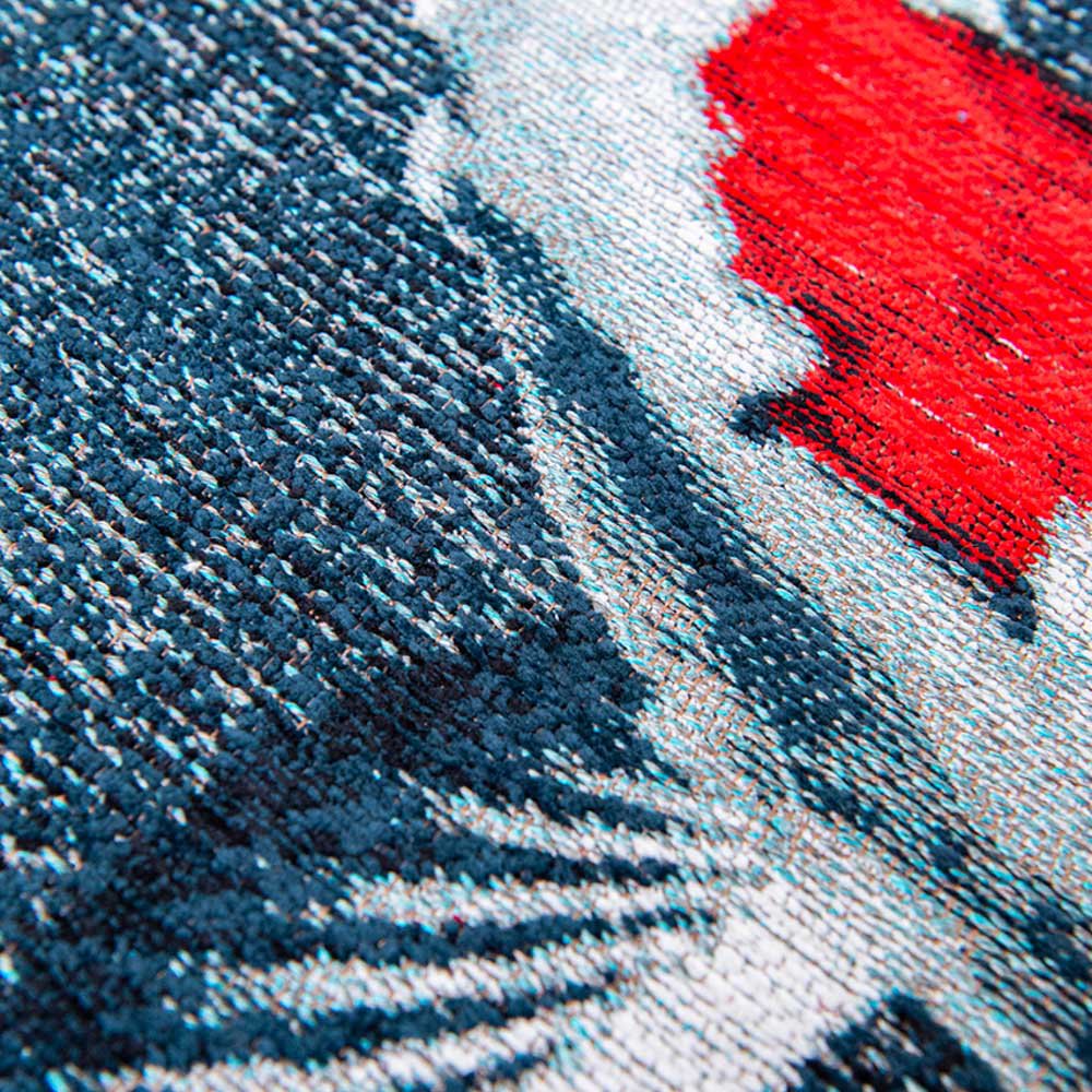 Eco Rug - Japanese Pond - Vloerkleed blauw