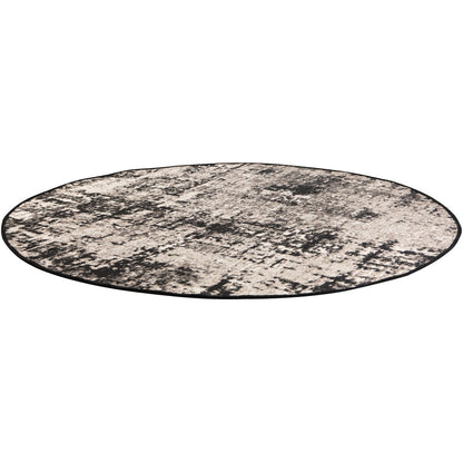 Tapis Catania 2 buiten Zwart Diamètre 200