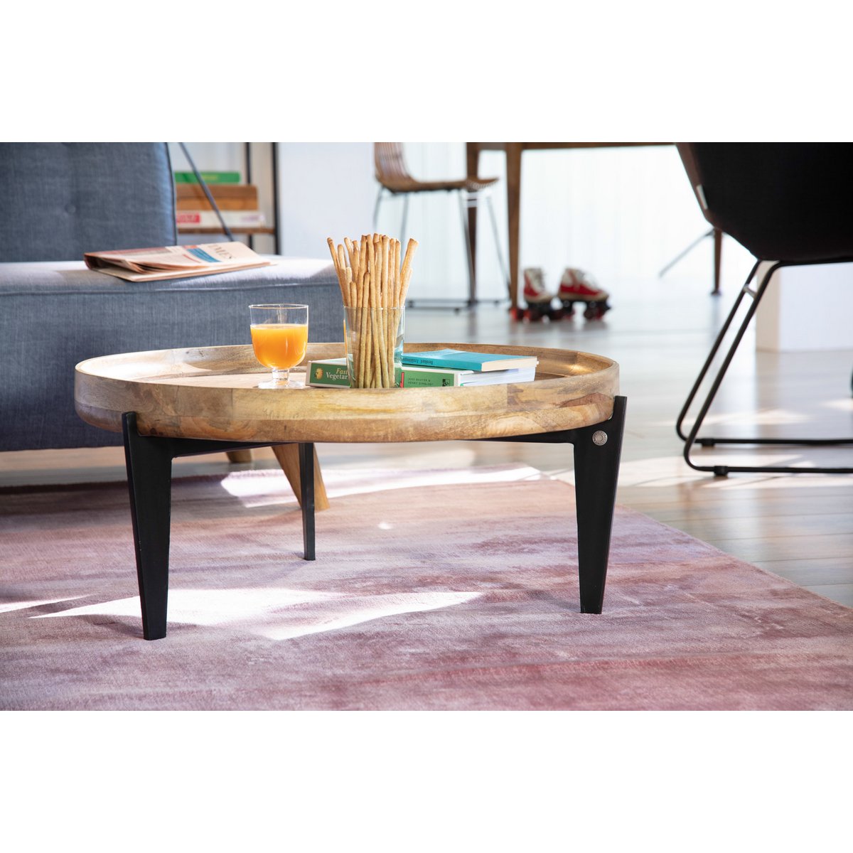 Tom Tailor T-TRAY Table Large – ronde salontafel met dienblad — salontafel kopen bij MEUBELIER