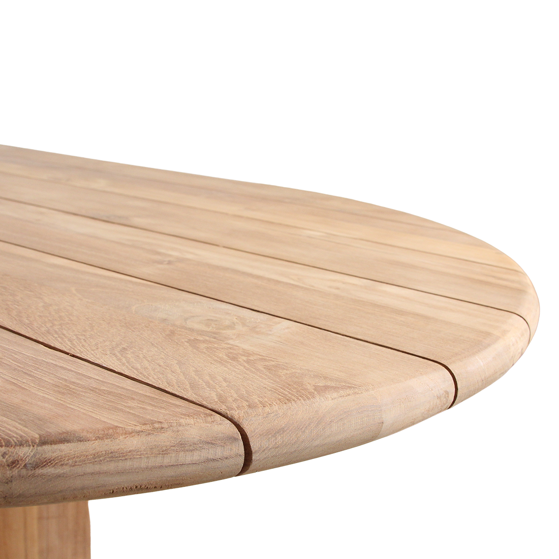 Verano tuintafel 200 cm – Ovale FSC teakhouten buitentafel