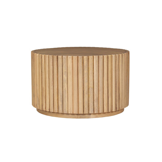 Tom Tailor salontafel 55x55 cm – T-RIBBED SIDE TABLE LARGE (mangohout)