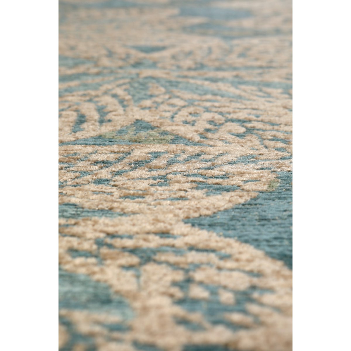 Ariane buiten gerecycled tapijt Staal 80 x 200