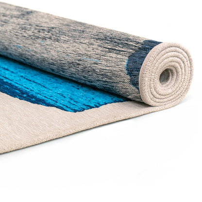 Eco Rug - Diva Blue - Vloerkleed blauw