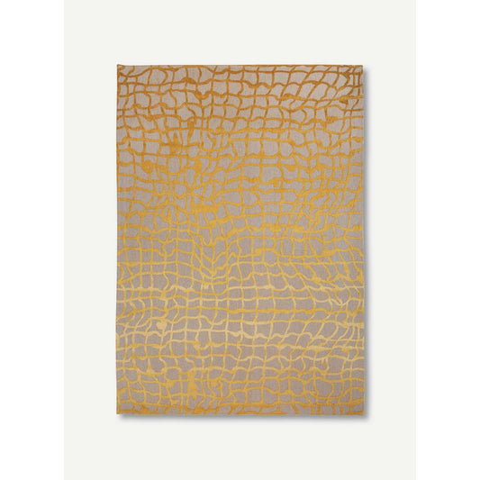 Eco Rug - Yellow Scarab - Vloerkleed geel