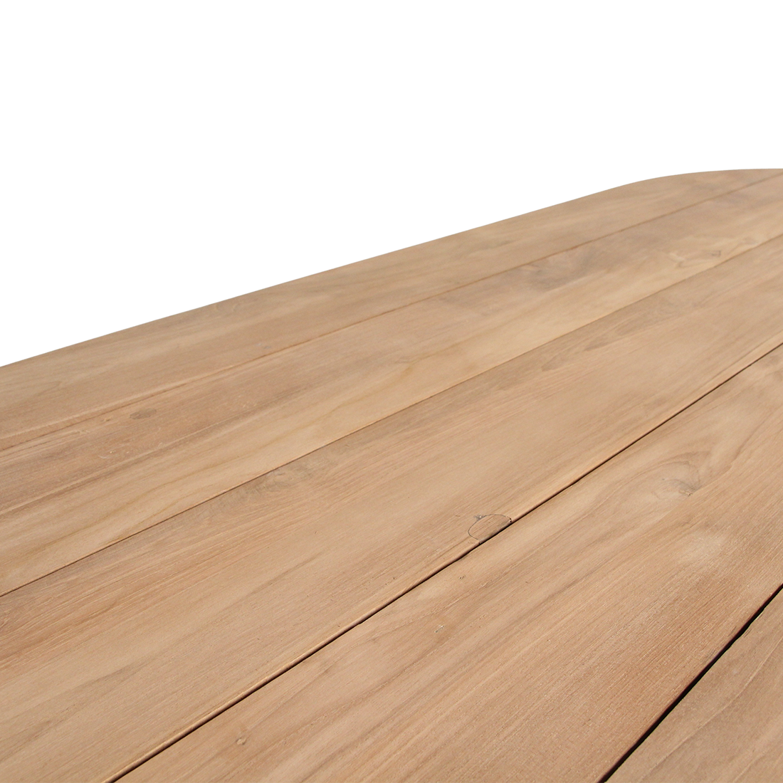Verano tuintafel 200 cm – Ovale FSC teakhouten buitentafel