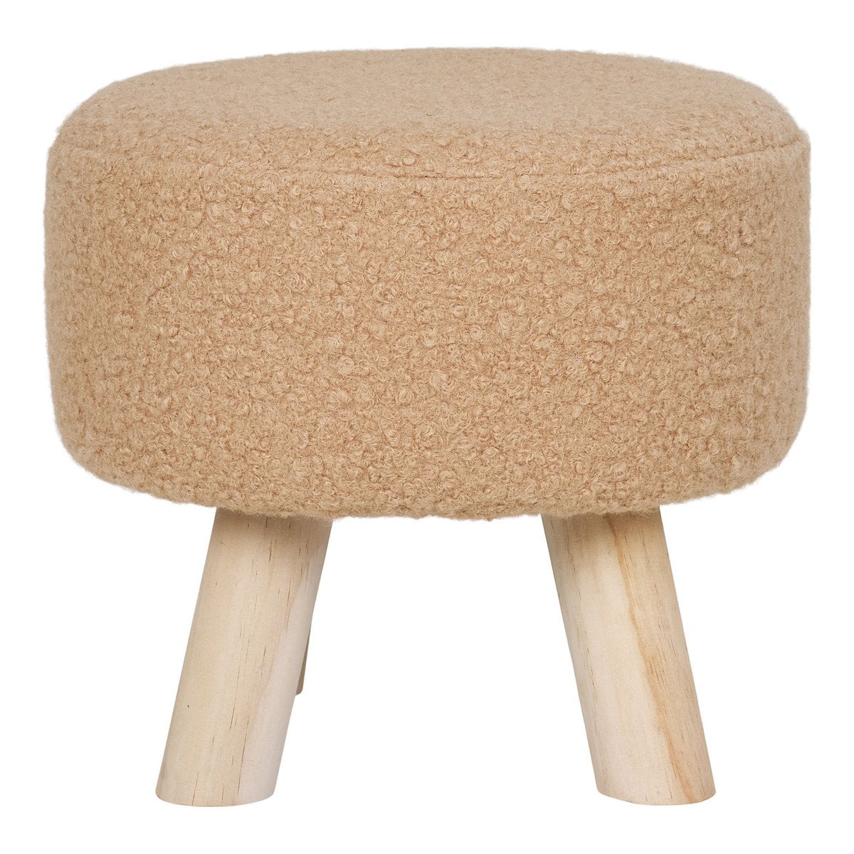 Aberdeen kruk – zandkleur Ø31 x 29 cm | House Nordic