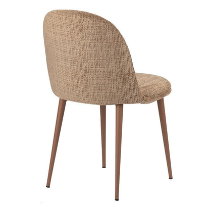Eierstoel Karamel – set van 2 — schuine hoek — MEUBELIER