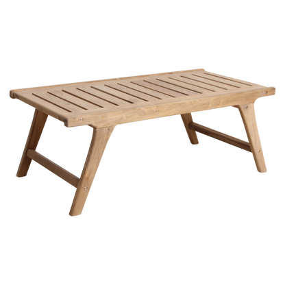 Odin tuintafel/salontafel van teakhout – Scandinavisch en weerbestendig