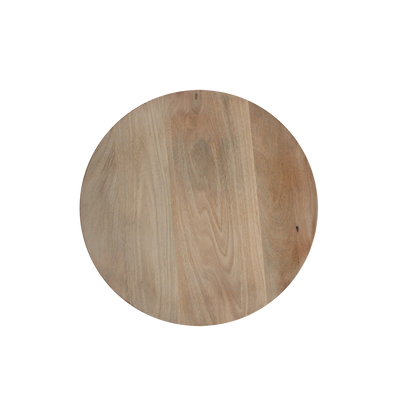 Bullnose bijzettafel naturel 50 cm